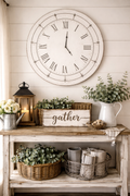 Farmhouse Clock -