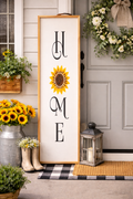 Sunflower Farmhouse Porch Sign